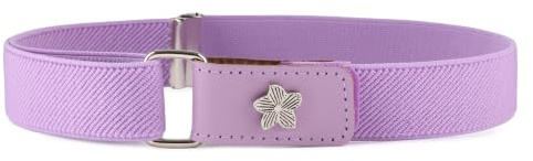 Ladeheid Mädchen Gürtel Elastik-Gürtel 1-6 Jahre 34-65 cm P15G