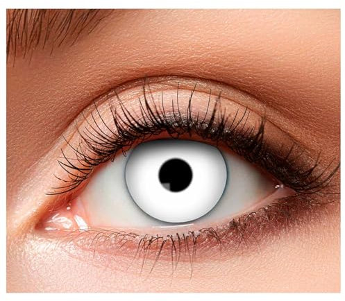 Boland - Lenti a contatto colorate senza prescrizione medica, 2 pz. lenti settimanali, carnevale, festa a tema, Halloween