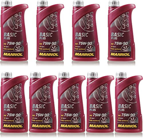 QR-Parts Set 85493636 MN8108-1 9L Original MANNOL Basic Plus 75W-90 API GL 4+ Öl Getriebeöl