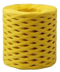 LINOC 200 Meter Bast Papierband Dekoration Hochzeit Seil Geschenk Bindfäden Party Ostern für Naturband Papier Handwerk Pack