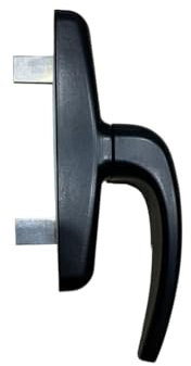 Maniglia Cremonese per apertura interna finestra anta infissi alluminio Colore Nero