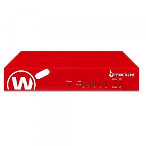 WatchGuard Sicurezza e Protezione Marca Modello WTG FIREBOX T45-POE con 3 Anni S