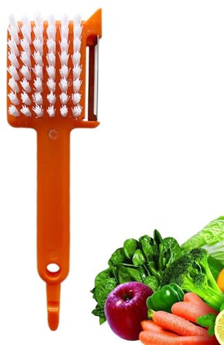 Uozonit Pelador de Verduras 5 en 1 con Cepillo, pelador de Verduras para