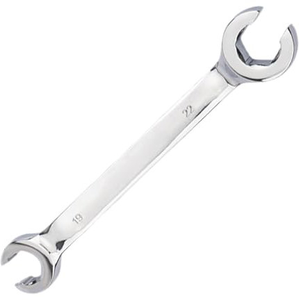 usefulbeauty Jeu De Clés À Tuyauter - Clé À Fourche - Clé Plate - Clés Polygonales Ouvertes - Clé De Serrage À Fourches | Clés pour Tuyau De Frein 19 X 22 Mm