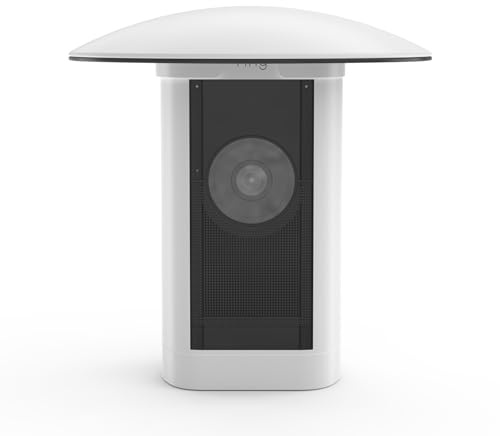 HOLACA Housse de Pluie pour Appareil Photo, Housse de Protection Pare-Soleil pour Appareil Photo, support de caméra pour Batterie Ring g Outdoor Camera Pro (Stick Up Cam Pro) (Blanc)