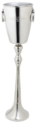 bar@drinkstuff Elegant Champagne Bucket on Stand, Single
