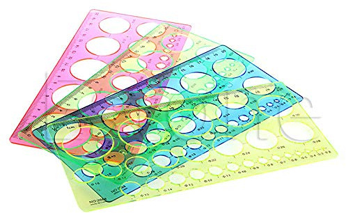YIGZYCN Quilling-Lineal-Schablonen-Werkzeug-Set, kreisförmig, Papier, Quilling-Werkzeug, Silikonformen für Schlüsselanhänger aus Kunstharz