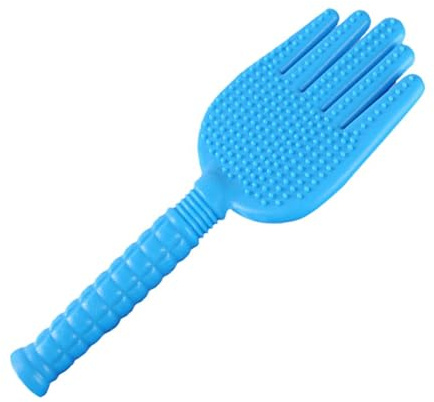 minkissy Fünffingriger Silikon Meridianklopfer zur Muskelentspannung mit Fingeröffnendem Design und Komfortablem Klopfen für Rückenmassage und Durchblutung