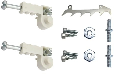 Chainsaw Replacement Screws, Lawn Mower Replacement Parts, Chain Adjuster Tensioner Chainsaw Replacement Kit, Adjusting Replacement Screws, Chainsaw Replacement Parts (C)