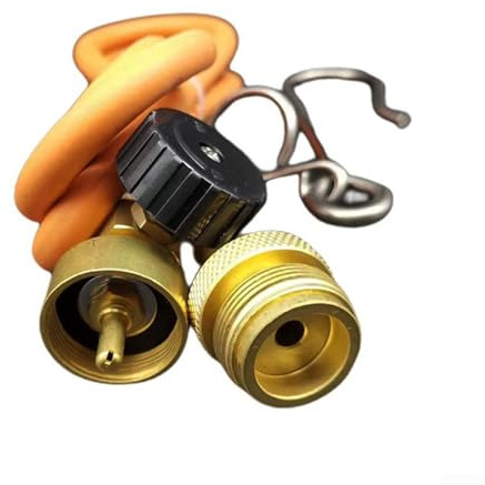 Rehoetom Tubo flessibile per torcia TIG da 1,5 m con kit di estensione a gancio, tubo di saldatura a gas rinforzato in fibra per cilindri CGA600, compatibile con applicazioni MAPP propano in HVAC