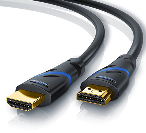 CSL - 8k HDMI Kabel 2.1 - zerfifiziertes Kabel - 3m - 4k@120Hz 8k@60Hz - UHD II - Ultra High Speed Ethernet 48Gbps - HDMI 2.1 16k / 2.0 4k - HDR 10+ eARC 3D VRR HDCP 2.2&2.3 - Gaming TV PS5 Xbox