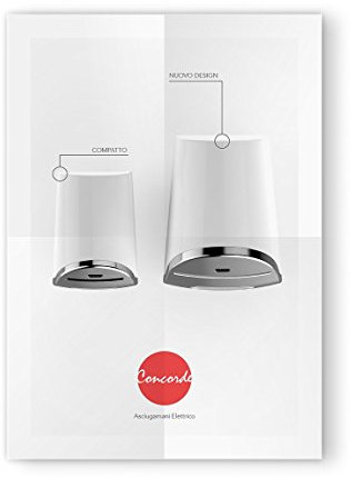 ASCIUGAMANI ELETTRICO OERRE A LAMA D'ARIA COMPRESSA