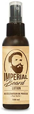 IMPERIAL BEARD - Lotion Barbe - Accélérateur de Pousse et Entretien Barbe - Fabrication Française - 100 ml