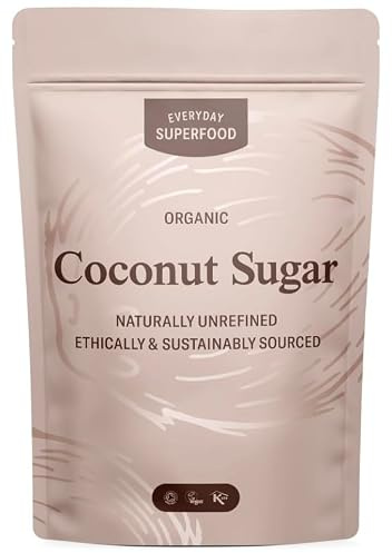 Everyday Superfood Organic Coconut Sugar 200g, Ethically-Sourced, Premium, Vegan Kosher Coconut Palm Sugar