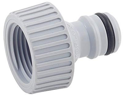 Siroflex 4401/S, nez de robinet ½ femelle, Made in Italy | Raccords tuyaux jardin | Le raccord pour robinet jardin compatible se visse sur le robinet pour connecter le tuyau avec raccords