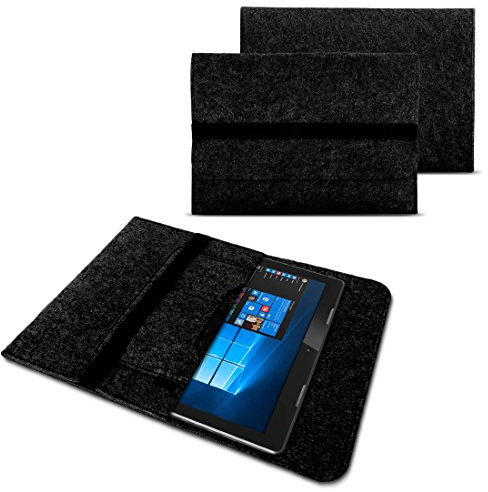 NAUC Tablet Tasche kompatibel mit Samsung Galaxy Tab S11 S10 S9 S8 Ultra 14,6 Zoll Hülle Schutzhülle Tablet Sleeve Filz Case Cover, Farben:Dunkel Grau