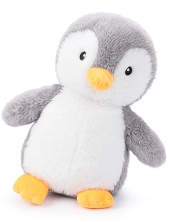 WEIGEDU King Pinguin Pinguinküken Stofftiere Plüschspielzeug, 30,5 cm | Gestickte Augen, Für Jungen, Mädchen, Kinder, Geburtstag, Weihnachten, Schlafenszeit