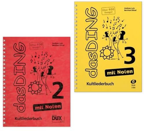 Das Ding Band 2 + Band 3 | mit Noten | Dux Verlag | Bernhard Bitzel/Andreas Lutz | D7777 + D8888 | ISBN 9783868491852 + 9783868491944 | Soundman Pianobleistift