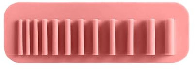 Glanhbnol Weiches Silikon-Kosmetikpinsel-Aufbewahrungsregal, Wandmontage, Make-up-Pinsel-Abtropfgestell, hängender Make-up-Pinselhalter