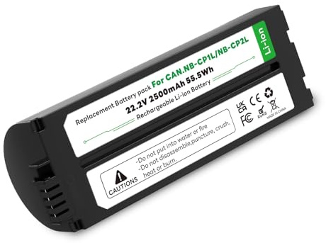 2500mAh NB-CP2L NB CP2L Akku für Canon NB-CP1L SELPHY CP100 CP200 CP220 CP300 CP330 CP400 CP510 CP600 CP710 CP730 CP770 CP780 CP790 CP800 CP900 CP910 CP1200 CP1300 Fotodrucker