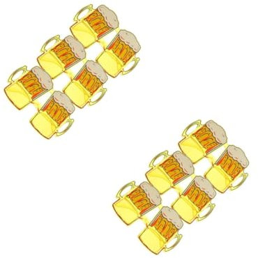 Beavorty 2 Ensembles Verres De Chope De Bière Faire La Fête Adultes Lunettes Drôles Nouveauté Verre À Bière Chope À Bière Verres En Plastique En Forme De e De Bière 3 Pièces * 2