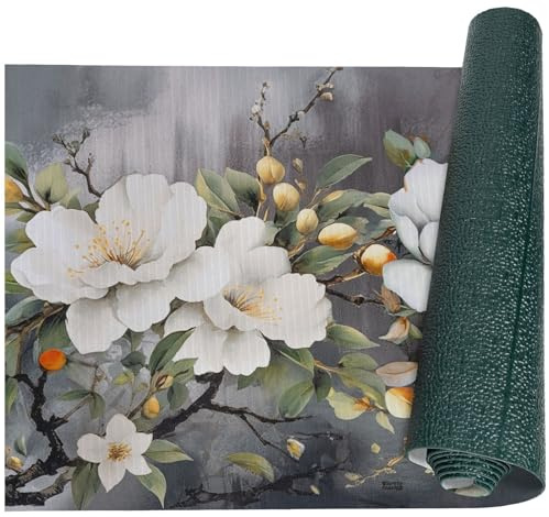 ANRO Küchenteppich Küchenläufer Teppich Läufer Küche waschbar rutschfest Sara Abwaschbar 140 x 52cm