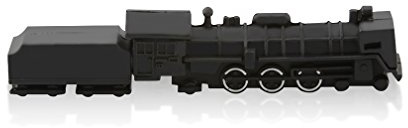32GB USB 2.0 Flash Drive Black Steam Train Shape Pen Drive Cartoon Design Memory Stick Thumb Drive Pendrive