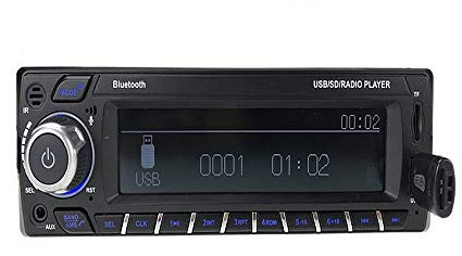 C-FUNN Dab + Receptor De Radio De Coche Estéreo Autoradio Soporte Am FM RDS Bluetooth USB SD con Antena Dab