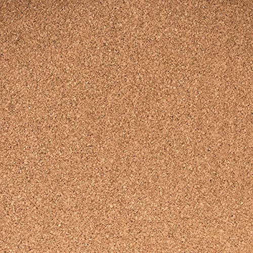 Biosughero - BioFlex Pan - Pannelli in sughero supercompresso a grana fine per isolamento termico e acustico - Dimensioni 50x100cm - Spessori 2-3-5-10mm - ( 2 mm - conf. da 37,5 mq)