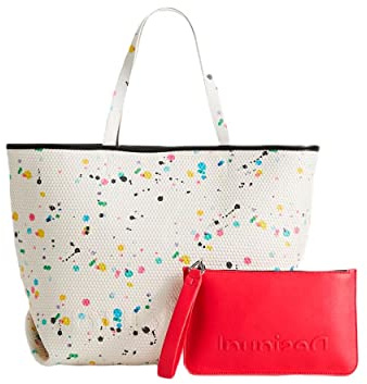 Desigual Shopping Bag, kombi(vintasplatternamibiareve), Gr. -