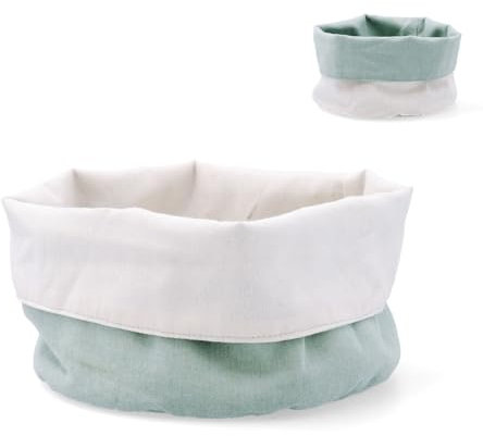 VINTHERA Okapi Cestino Pane Riciclato 20 cm Cotone Non Avvicinare Al Fuoco Riciclabile