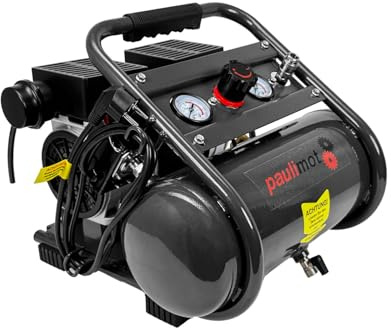 PAULIMOT Flüsterkompressor K8 Kompakt, Tankvolumen 8 Liter
