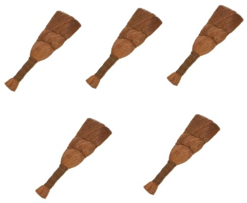 YARNOW 5pcs Household Bonsai Brush Multi-function Cleaning Tool for Large Flowerpots and Garden Planters Portable Soft Bristles for Bonsai Care