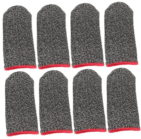 jojofuny Gaming Fingerlinge 10 Stück Dünne Atmungsaktive Fingerschutzhüllen Aus Gewebe Rutschfest Und Schweißableitend Fingerschutz Für Mobiles Spielen Verbesserte Präzision