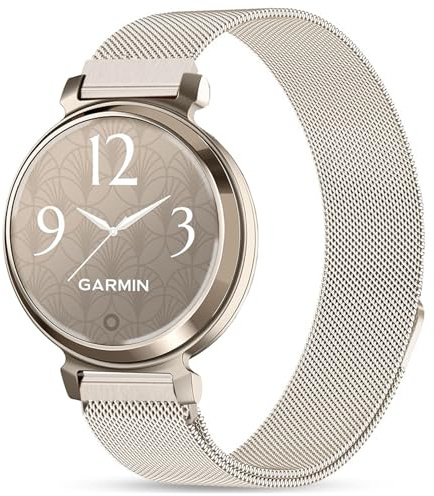 Issinlky Metallarmband kompatibel für Garmin Lily 2, 14 mm Edelstahlarmband für Garmin Lily 2