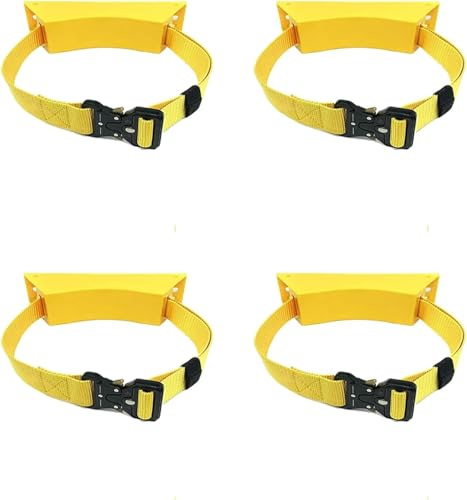 Support mural for bouteille de gaz, support for bouteille de propane/support for bouteille d'oxygène(Giallo,4 pack)