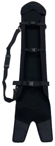 drburpily Skyddande skidväska Vattentät snowboardförvaringsväska Lätt ärmskydd Slitstarkt resetillbehör för äventyrare Snowboardförvaring Skyddande skidresor, Triangel, 165 cm