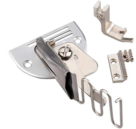 Hicello Overlock-Bindung von Curve Edge-Ordner-Band Size 30mm A10 30mm Lockstitch Right Angle Tape Bias Binder für Steppstich-Maschine Nähnmaschine
