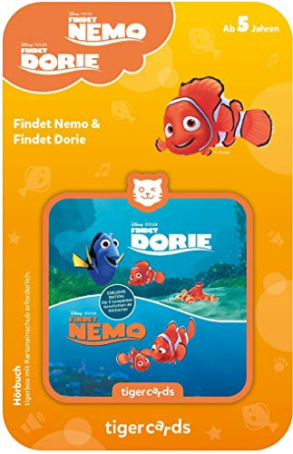 tigermedia tigercard Disney Findet Nemo + Findet Dorie tigerbox Hörbox Enkelgeschenk Mädchen Jungen Kinderhörspiele Hörbücher Musik