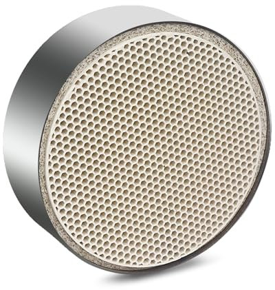 MXBTSYA Combustor catalítico para estufa de leña, 6 x 2 pulgadas (5.8 x 2 pulgadas real), combustor catalítico redondo de cerámica compatible con Dutchwest -2460 2461 2462 Englander Dovre Stove