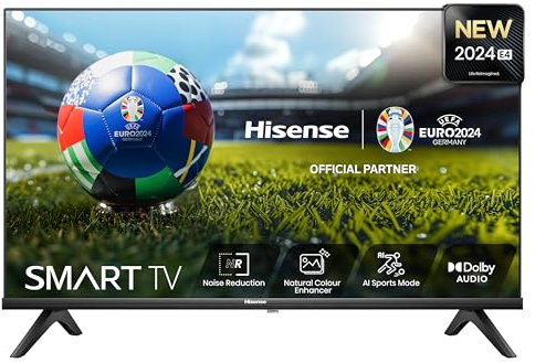 Hisense TV 40 Full HD 40E43NT, Smart TV VIDAA U7, Game Mode, Works with Alexa, Tuner DVB-T2/S2 HEVC 10, lativù