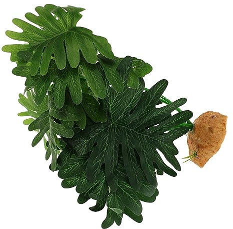 Toddmomy Plantes Artificielles pour Terrarium Décoratives pour Reptiles Plantes pour Aquarium à Reptiles Fausses pour Terrarium Décorations Végétales