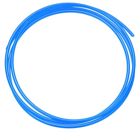 M METERXITY Nylon Line Hose Tube, 0.24(6mm) ID x 0.31(8mm) OD PA6 Pneumatic Air Line Tubing for Fluid Transfer/Trailer Air Brake System, Polyamide Water Fuel Pipe [3M/10FT, Blue]