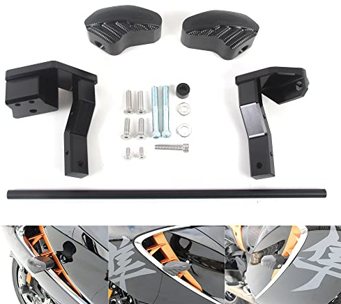 No Cut Frame Sliders Protector Crash Pads for Suzuki Hayabusa GSX1300R 2021-2024 Gen 3 Motorcycle Accessories Engine Protector Cover Falling Protection GSX-R1300 GSXR1300 GSXR 1300 Black 2022