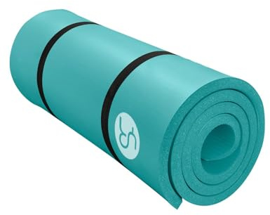 RYTMAT Yogamatte 195×61cm 20mm Dicke Fitness Matte NBR Gymnastikmatte | Extra Dick, für Pilates Gym Workout Zuhause, mit Tragetasche