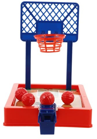 LABRIMP Mini Gioco da Tavolo Basket Portatile con Mini Palline Giocattolo Educativo Interattivo per Adulti per Premi in Classe e Feste