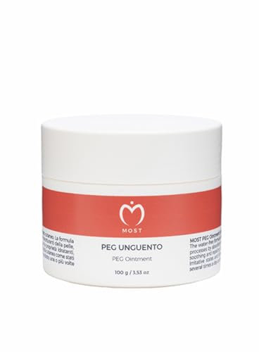 Most PEG Unguento, facilita i processi ristrutturanti della pelle, Assorbe umidità della pelle, Adulti e Bambini, Viso e Corpo, 100 ml