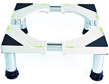 Waschmaschine Sockel Podest Waschmaschinensockel mit 4/8/12 Füße Stand Podeste & Rahmen für Kühlschrank und Gefrierschrank Höhenverstellbare 29-32cm Monoblock Klima Anlage Podest