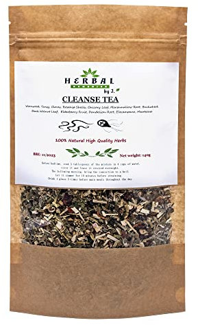 Detox Tea Weight Loss Cleanse Candida Tea Loose Herbal Mix Colon Cleansing Healthy Gut - Herbal Remedies by J. - Candida Relief - Pure Antifungal Herbs
