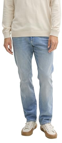 TOM TAILOR herrjeans Marvin rak, 10140 – Super Stone Blue Denim, 34W x 30L